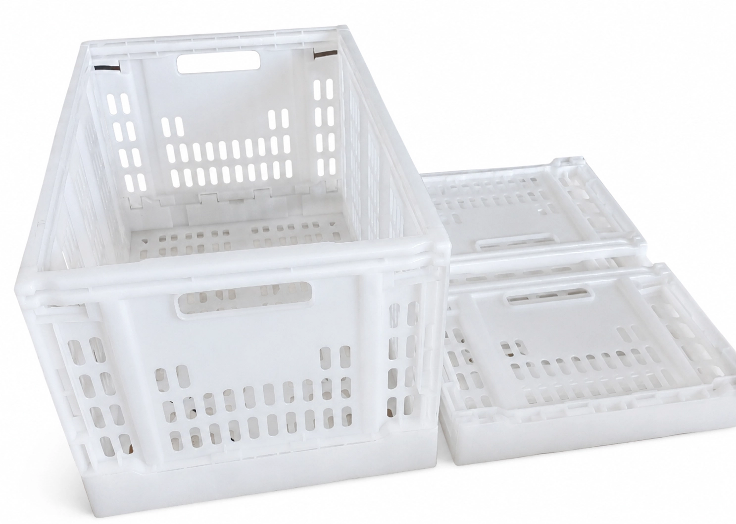Collapsible Plastic Crate Collapsible Plastic Crate