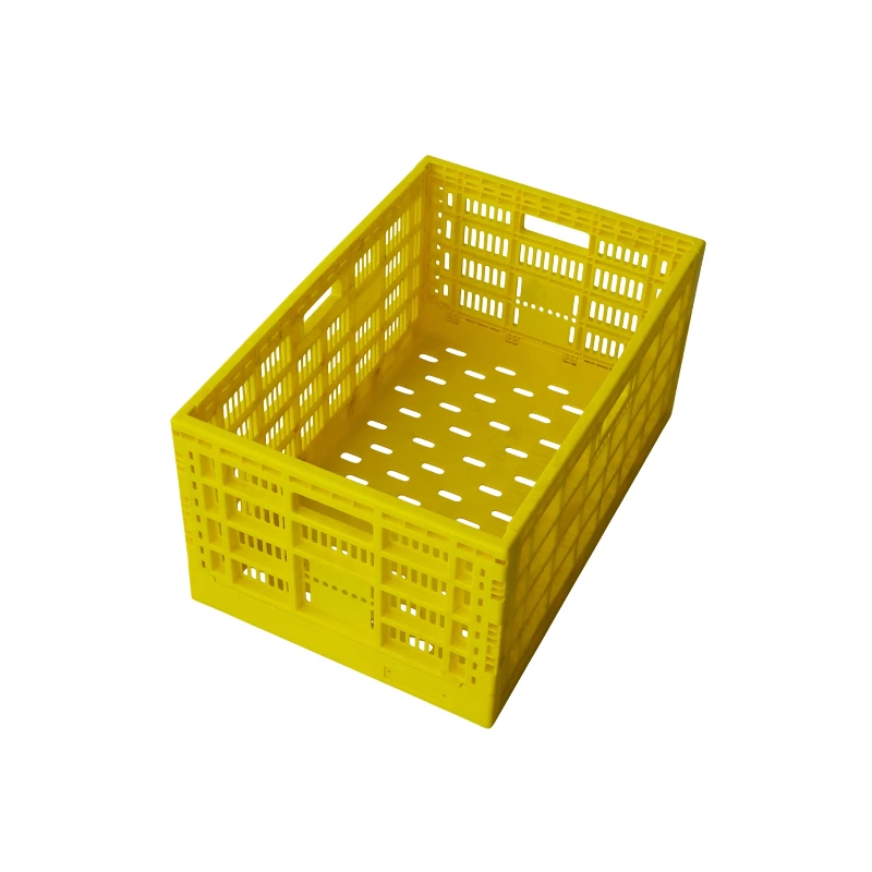 Vented Folding Plastic Crate Vented Folding Plastic Crate